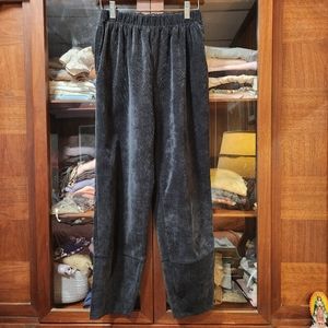 Black corduroy pants. Size small.